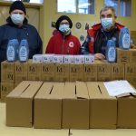 Adományozás a csepeli Hajléktalan Szálló lakóinak