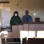 Folyamatosan zajlik az adományok átadása Csepelen