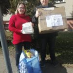 Adományok a Csepeli Olajág Idősek Otthonától