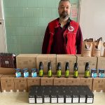 A csepeli hajléktalan szálló lakóit ajándékoztuk meg