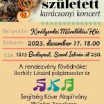 Király született karácsonyi koncert