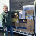 Vidéki rászoruló családok felé indultak el adományaink